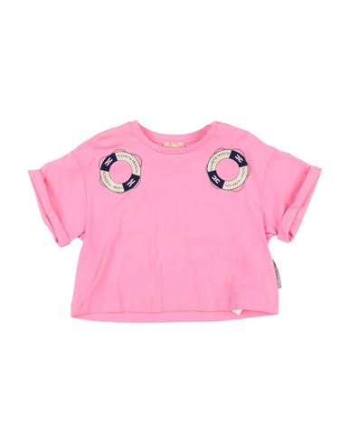 Elisabetta Franchi Babies'  Toddler Girl T-shirt Pink Size 6 Cotton, Elastane