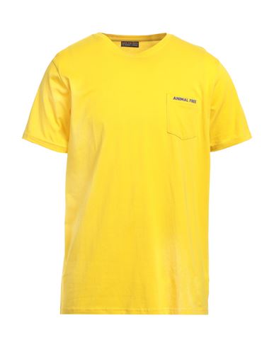 Save The Duck Man T-shirt Yellow Size Xl Organic Cotton