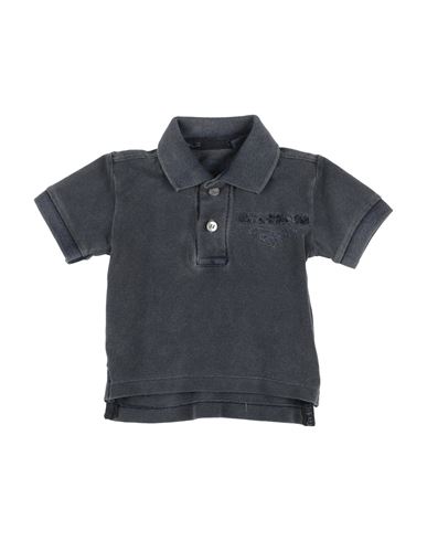Mason's Babies'  Newborn Boy Polo Shirt Slate Blue Size 3 Cotton