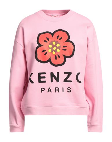 Kenzo Woman Sweatshirt Pink Size Xs Cotton, Elastane