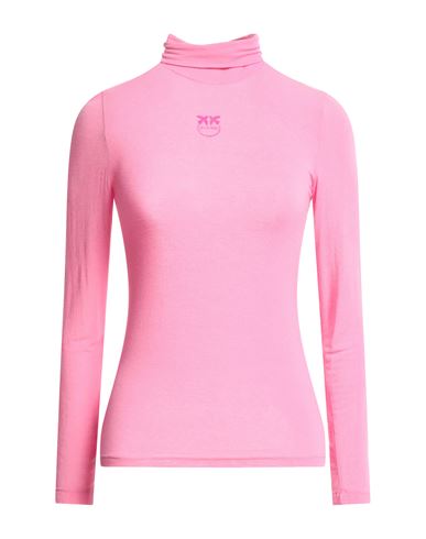 Pinko Woman T-shirt Pink Size S Modal, Cashmere, Elastane