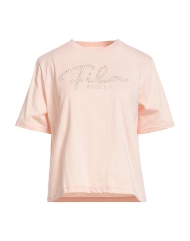Fila Woman T-shirt Blush Size Xl Cotton In Pink