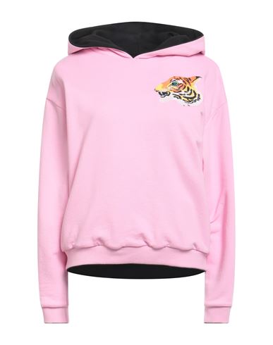 Kenzo Woman Sweatshirt Pink Size S Cotton
