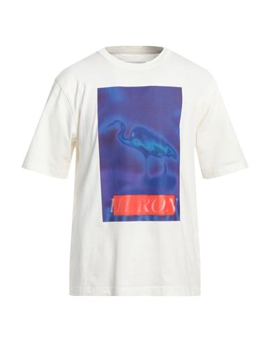 Heron Preston Man T-shirt White Size M Cotton