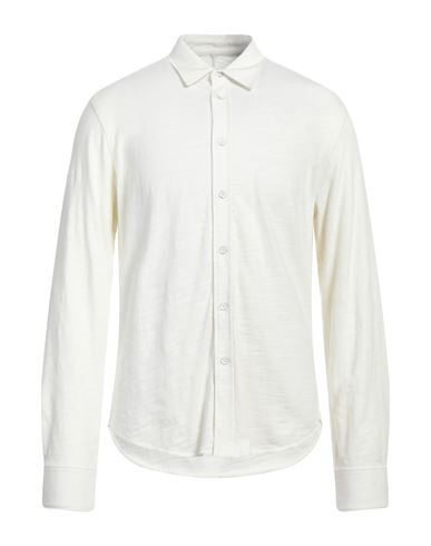 Rag & Bone Man Shirt Ivory Size M Cotton In White