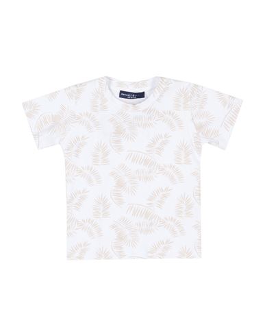 Manuell & Frank Babies'  Toddler Boy T-shirt White Size 5 Cotton, Elastane