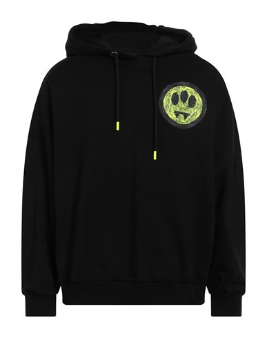 Barrow Logo-printed Drawstring Hoodie In Black