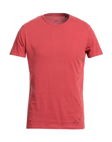 Mp Massimo Piombo Man T-shirt Brick Red Size Xl Cotton