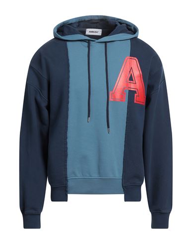 Shop Ambush Man Sweatshirt Slate Blue Size M Cotton