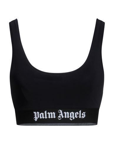 Palm Angels Woman Top Black Size S Polyamide, Elastane, Polyester