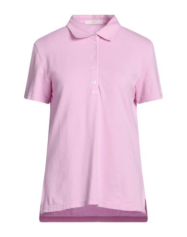 Fedeli Woman Polo Shirt Pink Size 10 Cotton