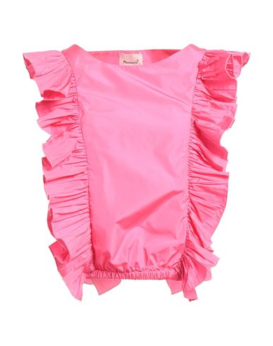 Mariuccia Woman Top Fuchsia Size M Polyester In Pink