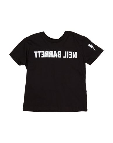 Neil Barrett Babies'  Toddler Boy T-shirt Black Size 6 Cotton