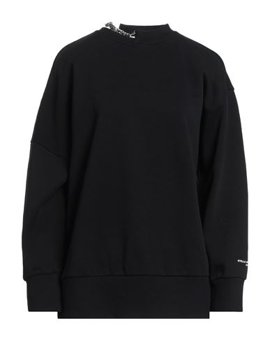 Stella Mccartney Woman Sweatshirt Black Size 0 Cotton
