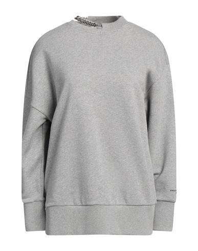 Shop Stella Mccartney Woman Sweatshirt Grey Size 0-2 Cotton