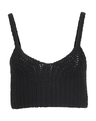 Shop ★ Art Woman Top Black Size S Acrylic, Polyester