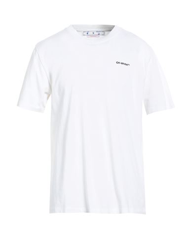 Off-white Man T-shirt White Size 3xl Cotton