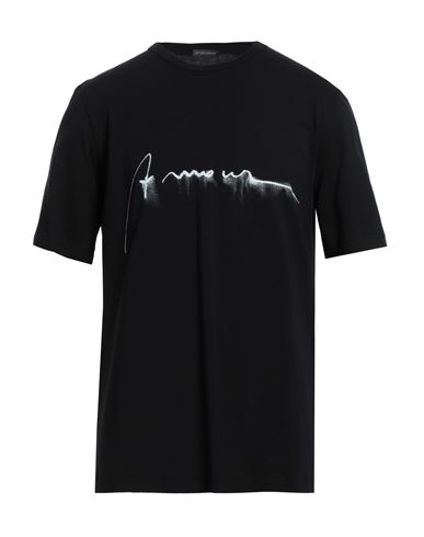 Ann Demeulemeester Man T-shirt Black Size M Cotton