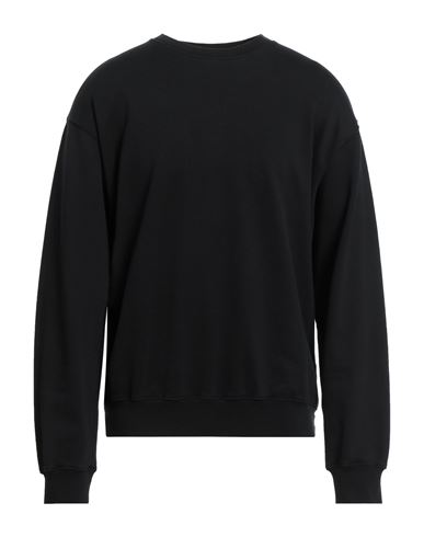 Ann Demeulemeester Man Sweatshirt Black Size L Cotton In Beige