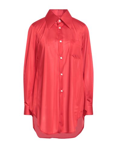 Comme Des Garçons Woman Shirt Red Size S Polyester