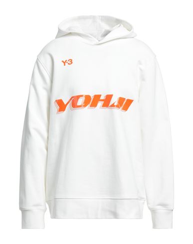Shop Y-3 Man Sweatshirt White Size M Cotton