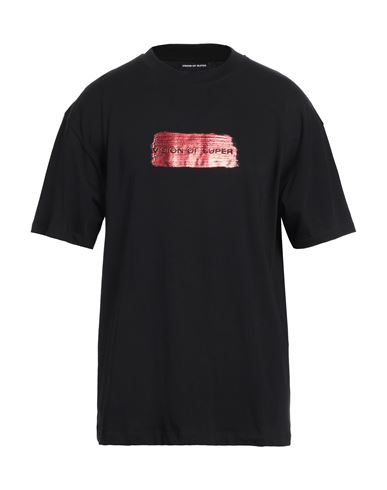 Vision Of Super Man T-shirt Black Size Xxl Cotton