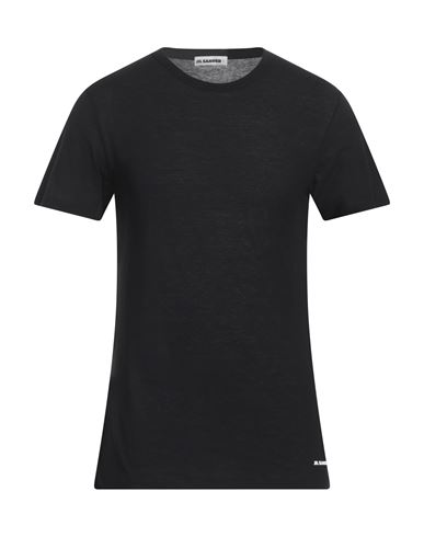 Jil Sander+ Man T-shirt Black Size Xxl Cotton