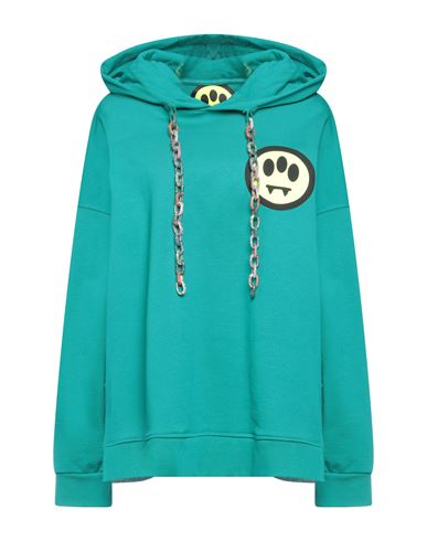 Barrow Woman Sweatshirt Emerald Green Size L Cotton