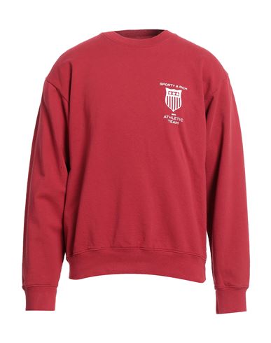 Sporty And Rich Sporty & Rich Man Sweatshirt Red Size M Cotton