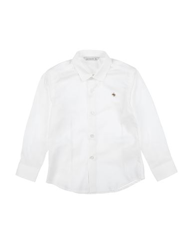 Manuel Ritz Babies'  Toddler Boy Shirt White Size 6 Cotton, Elastane