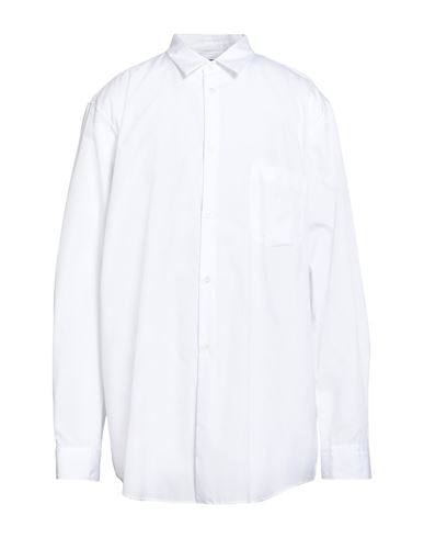 Shop Comme Des Garçons Man Shirt White Size Xs Cotton