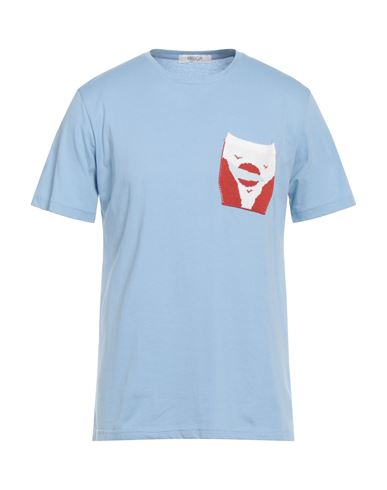 Vandom Man T-shirt Sky Blue Size L Cotton