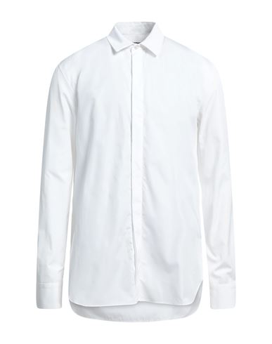 Shop Jil Sander Man Shirt White Size 17 Cotton