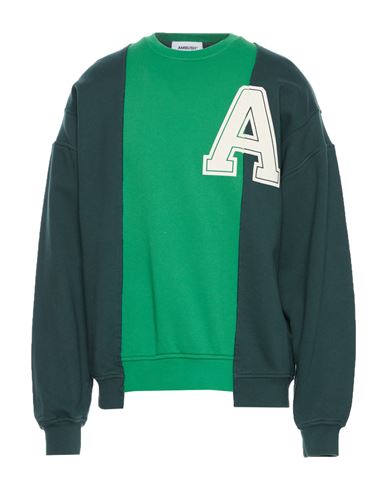 Ambush Man Sweatshirt Deep Jade Size M Cotton, Elastane In Green