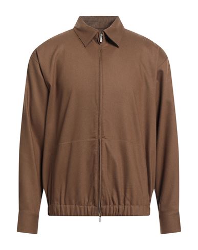 Pt Torino Man Jacket Sand Size 16 ½ Virgin Wool, Elastane In Brown