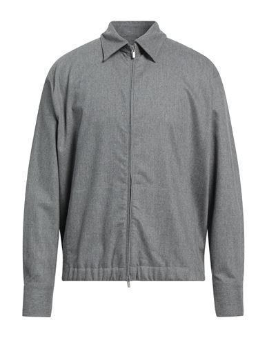Pt Torino Man Jacket Grey Size 16 Virgin Wool, Elastane
