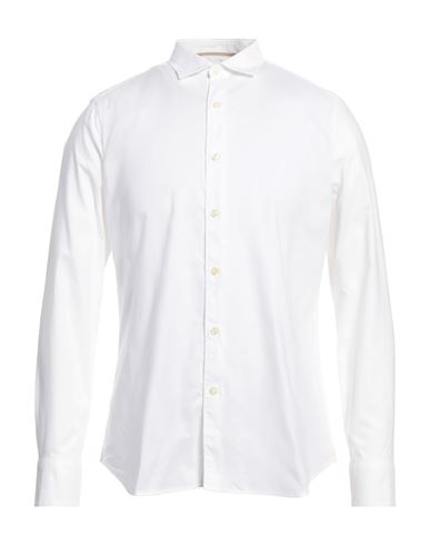 Tintoria Mattei 954 Man Shirt White Size 15 Cotton