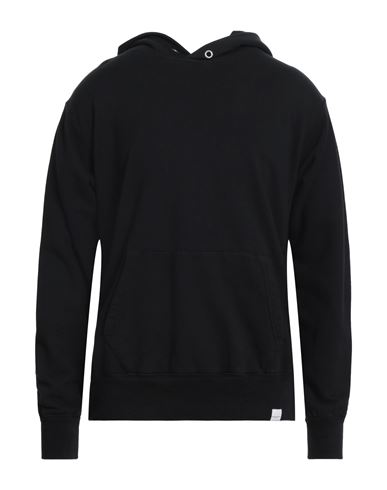 Paolo Pecora Man Sweatshirt Black Size Xl Cotton, Elastane