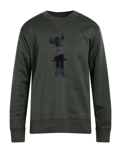 Junya Watanabe Green Comme Des Garçons Edition Patch Sweatshirt In Green