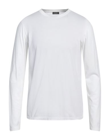 Shop Rossopuro Man T-shirt White Size 7 Cotton