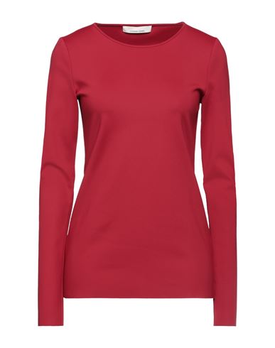 Liviana Conti Woman T-shirt Brick Red Size M Polyamide, Elastane