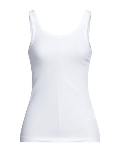 Drykorn Woman Tank Top White Size Xs Cotton