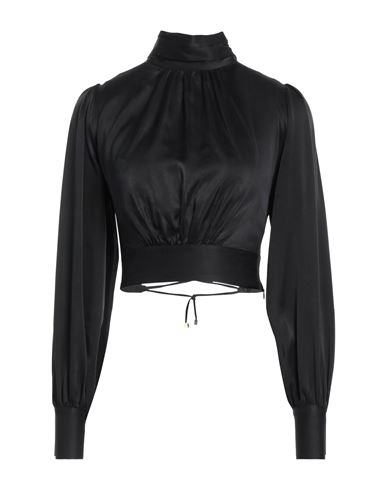 Elisabetta Franchi Woman Blouse Black Size 6 Silk