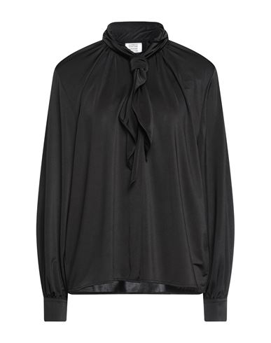 Shop Vetements Woman Shirt Black Size S Polyester, Elastane
