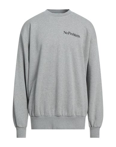Aries Man Sweatshirt Grey Size Xl Cotton