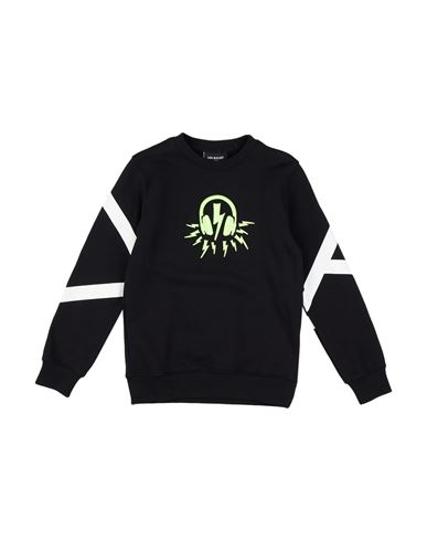 Neil Barrett Babies'  Toddler Boy Sweatshirt Black Size 6 Cotton