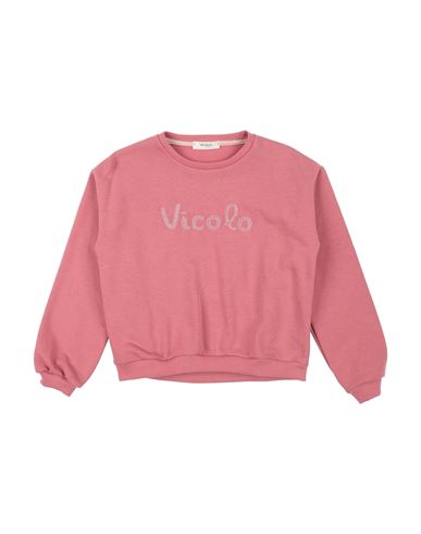 Vicolo Babies'  Toddler Girl Sweatshirt Pastel Pink Size 6 Cotton, Polyester