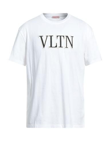 Valentino Man T-shirt White Size Xxl Polyester