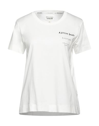 Alessia Santi Woman T-shirt White Size 8 Cotton