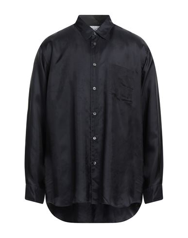 Comme Des Garçons Shirt Man Shirt Midnight Blue Size M Cupro